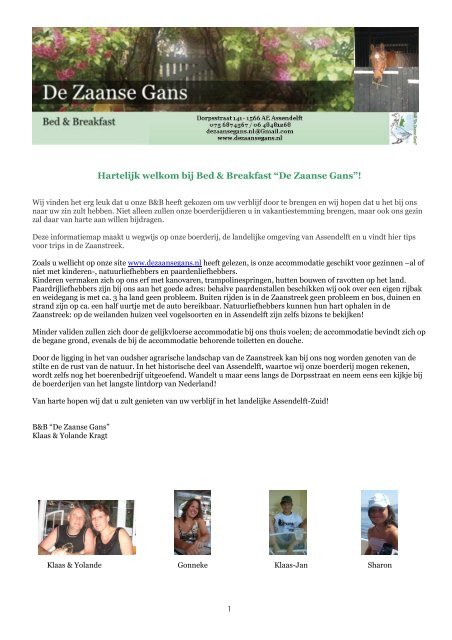 Ontdek de Betoverende Wereld van B&B’s