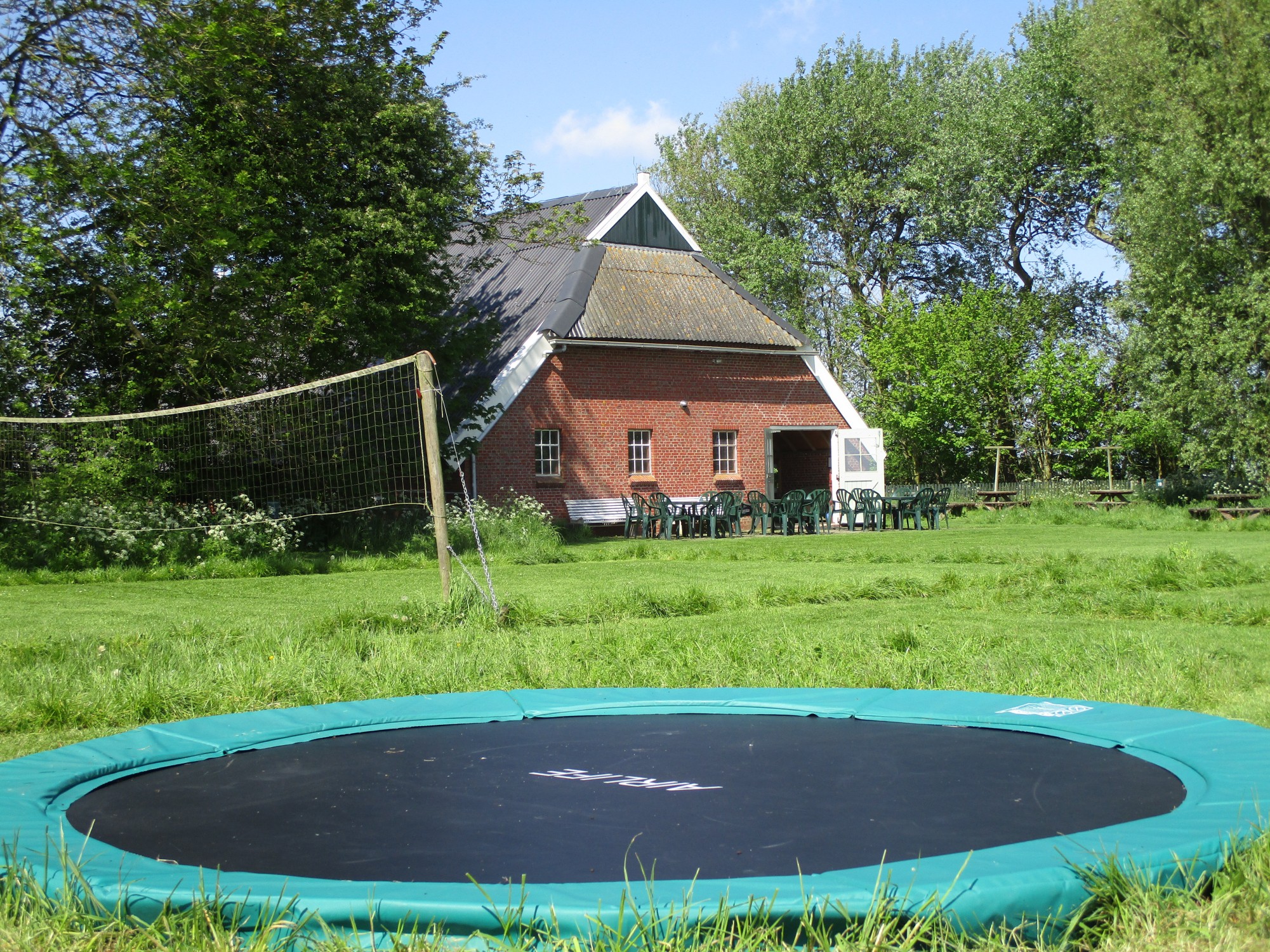 groepsaccommodatie met voetbalveld