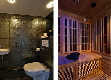 bed en breakfast sauna jacuzzi